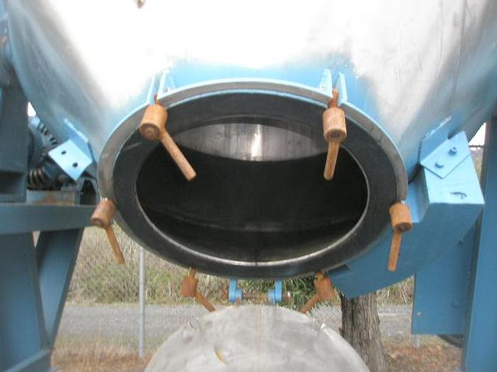 Used Mixer, Conical, 40 CF, S/st, General Machine, 7.5 HP #S738049