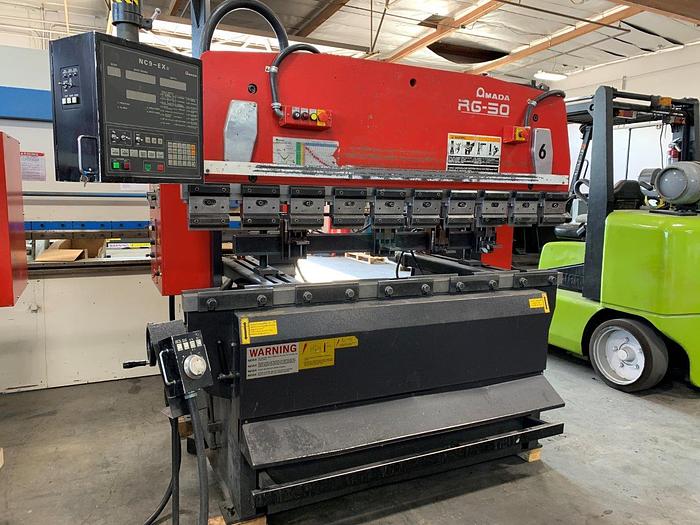 Used 2000 55 Ton Amada RG-50 CNC Press Brake