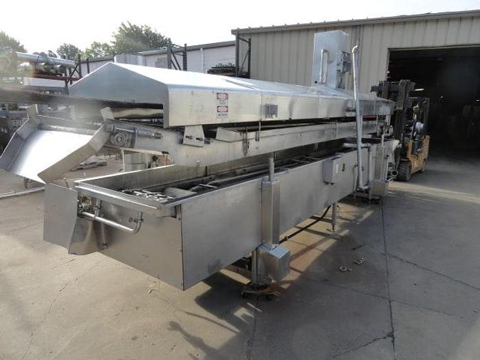 Used Heat and Control Continuous Fryer. MD# DFF3616