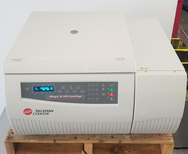 Used Beckman Coulter Allegra X-14R Refrigerated Benchtop Centrifuge No Buckets/Rotor 120v