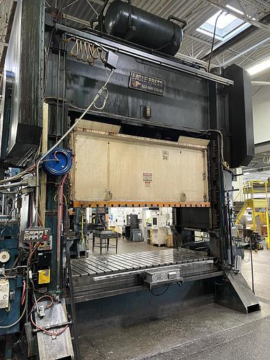 Used 600 ton Eagle 132"x60" SSDC Stamping Press