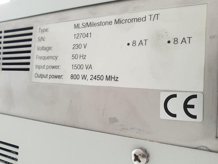 Used Milestone RHS-1 Microwave Vacuum Histoprocessor