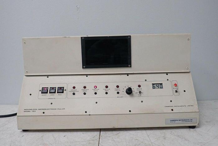 Used Campden Instruments Model 753 Moving-Coil Microelectrode Puller