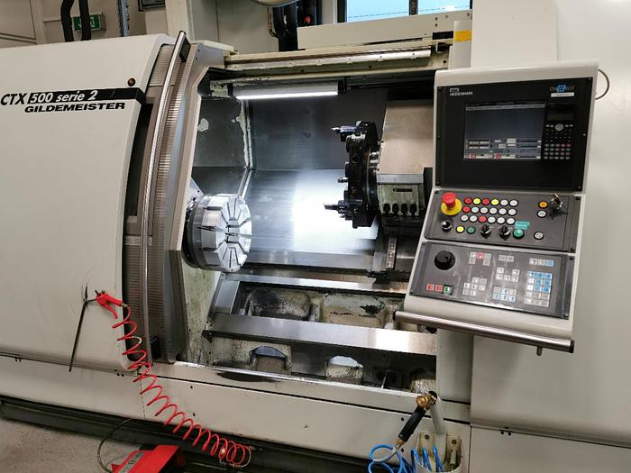Gebraucht 2001 CNC Drehmaschine GILDEMEISTER CTX 500 Serie 2