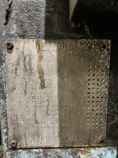 Used Hot Forging Line National