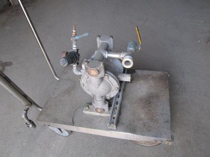 Used Pump, Diaphragm, 1", S/st #S737295