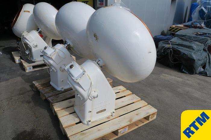 Used (8) Copper Coating Pans