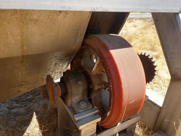 Used Washer, Rotary, Odenberg, 48" x 7', S/st, Less Drive, #S741831