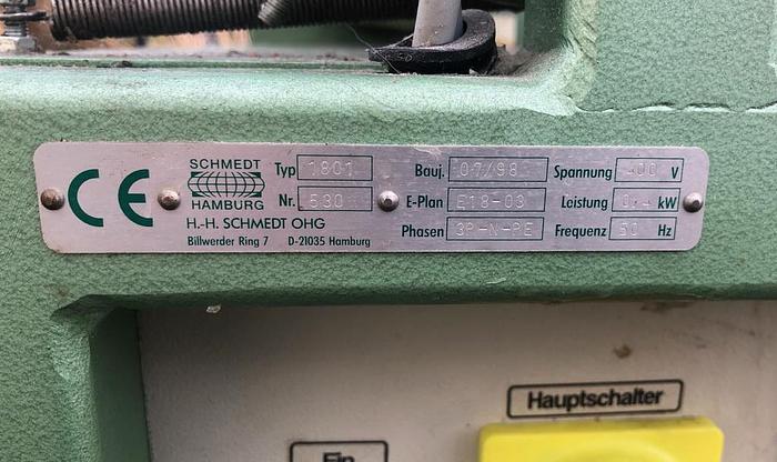 Used Schmedt Präleg HHS1801