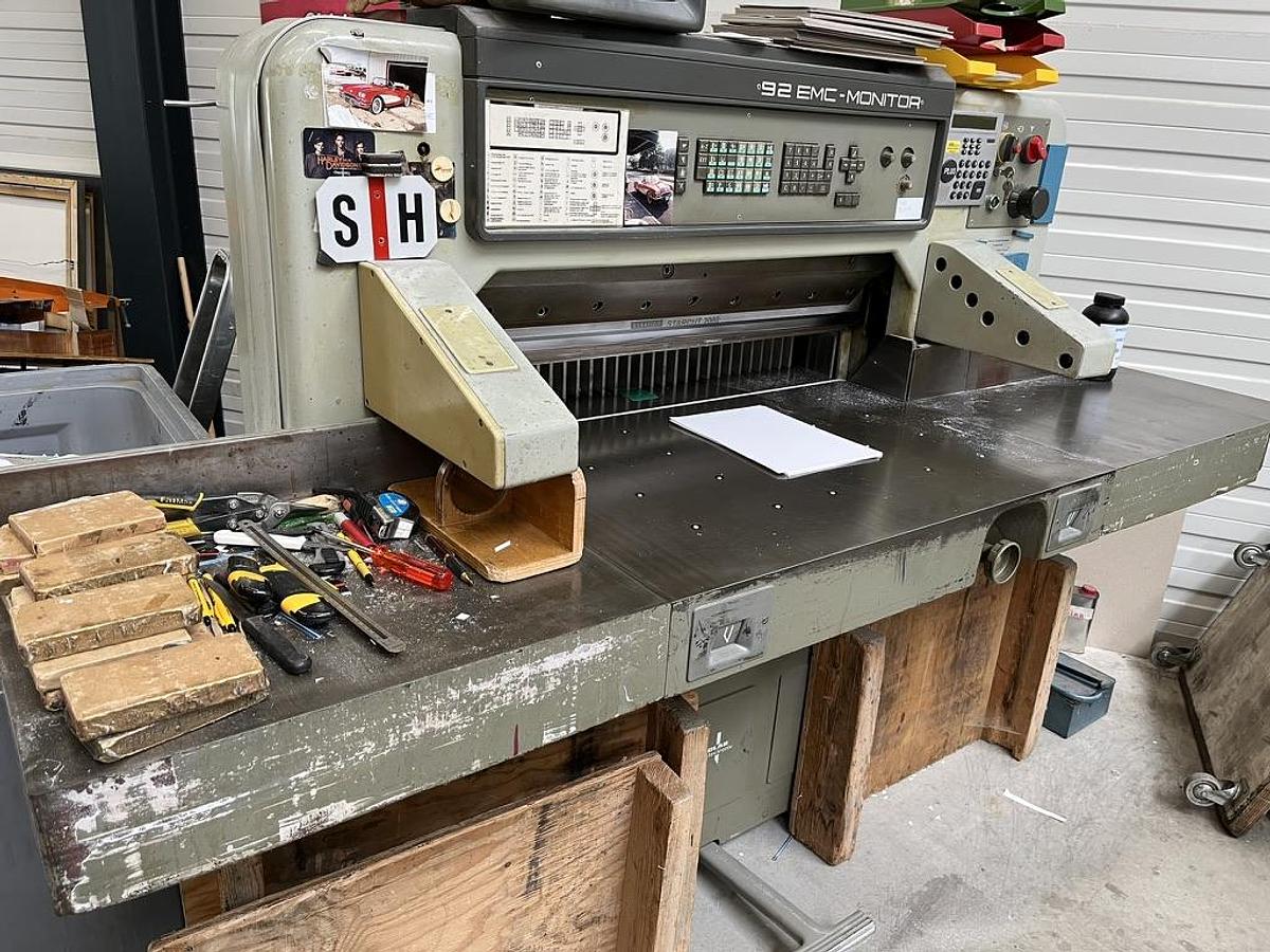 Used Paper Cutter
