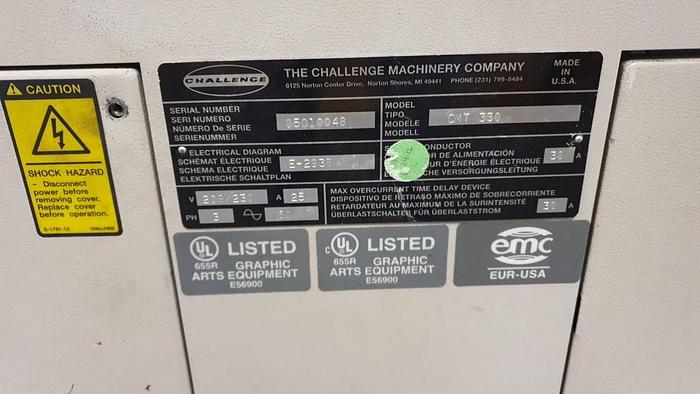 Used Challenge CMT-330