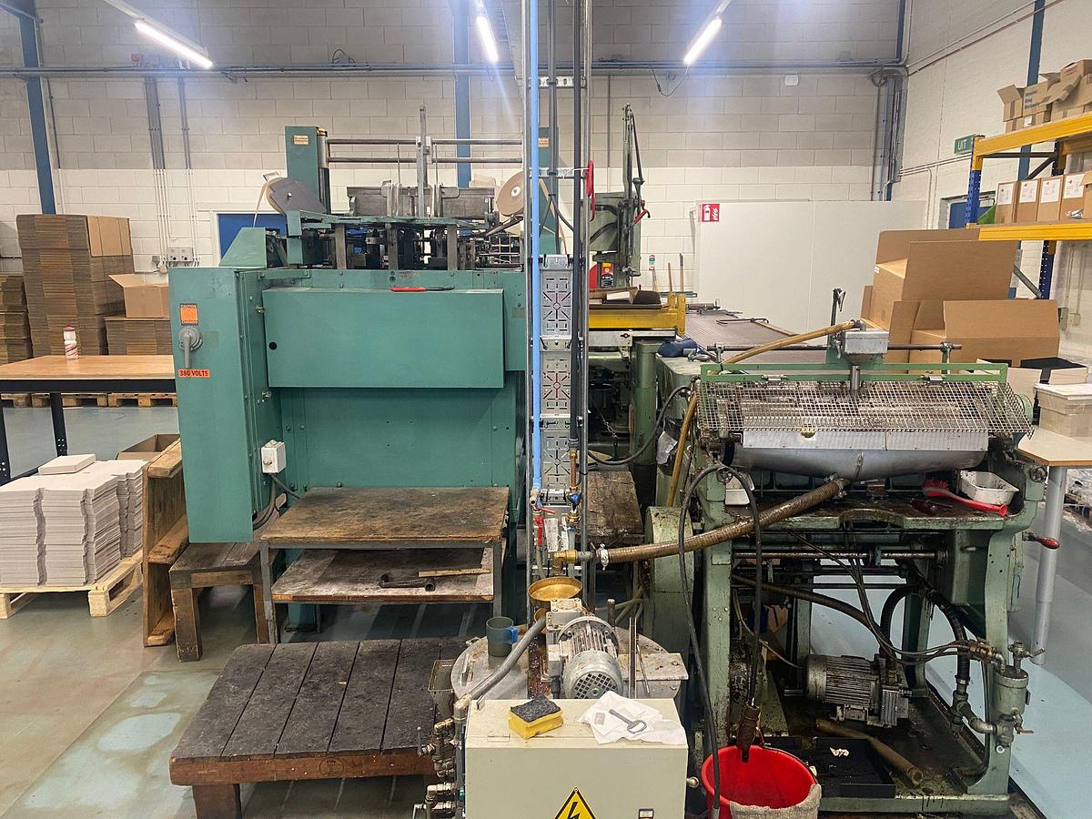 Used 1965 FMC Rigid bix making line