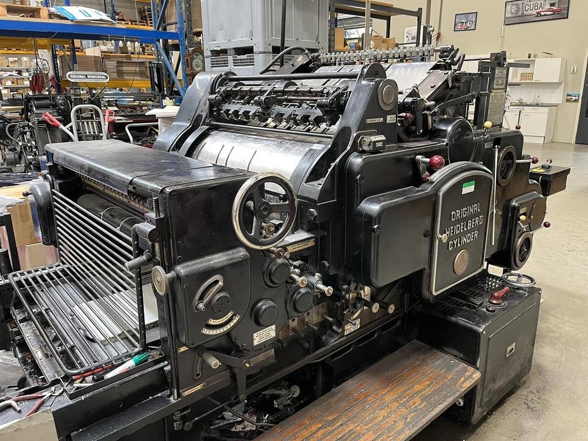 Used HEIDELBERG CYLINDER