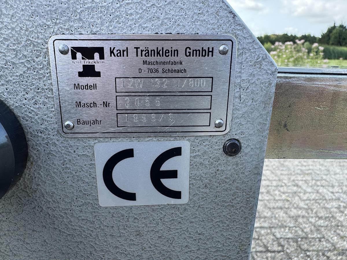 Used 1998 Tränklein TZW132II-800
