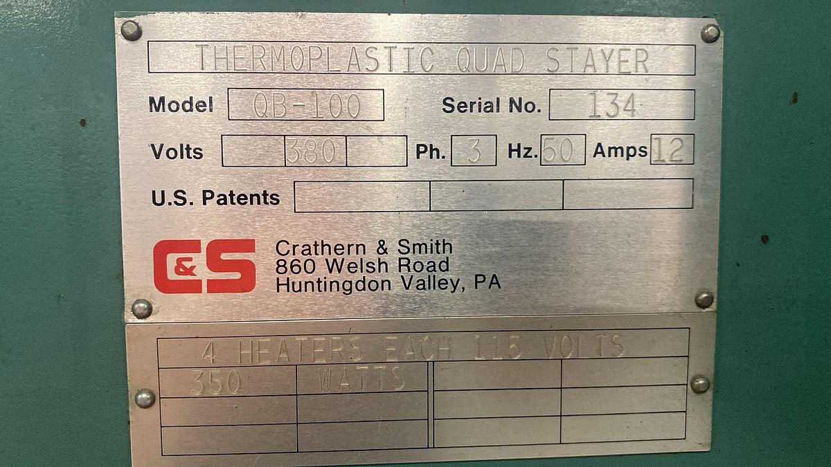 Used 1965 FMC Rigid bix making line