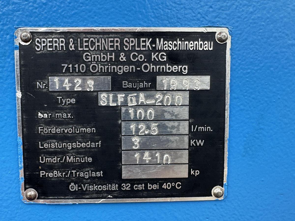 Used Splek (Sperr & Lechner) SLFII - Nipper