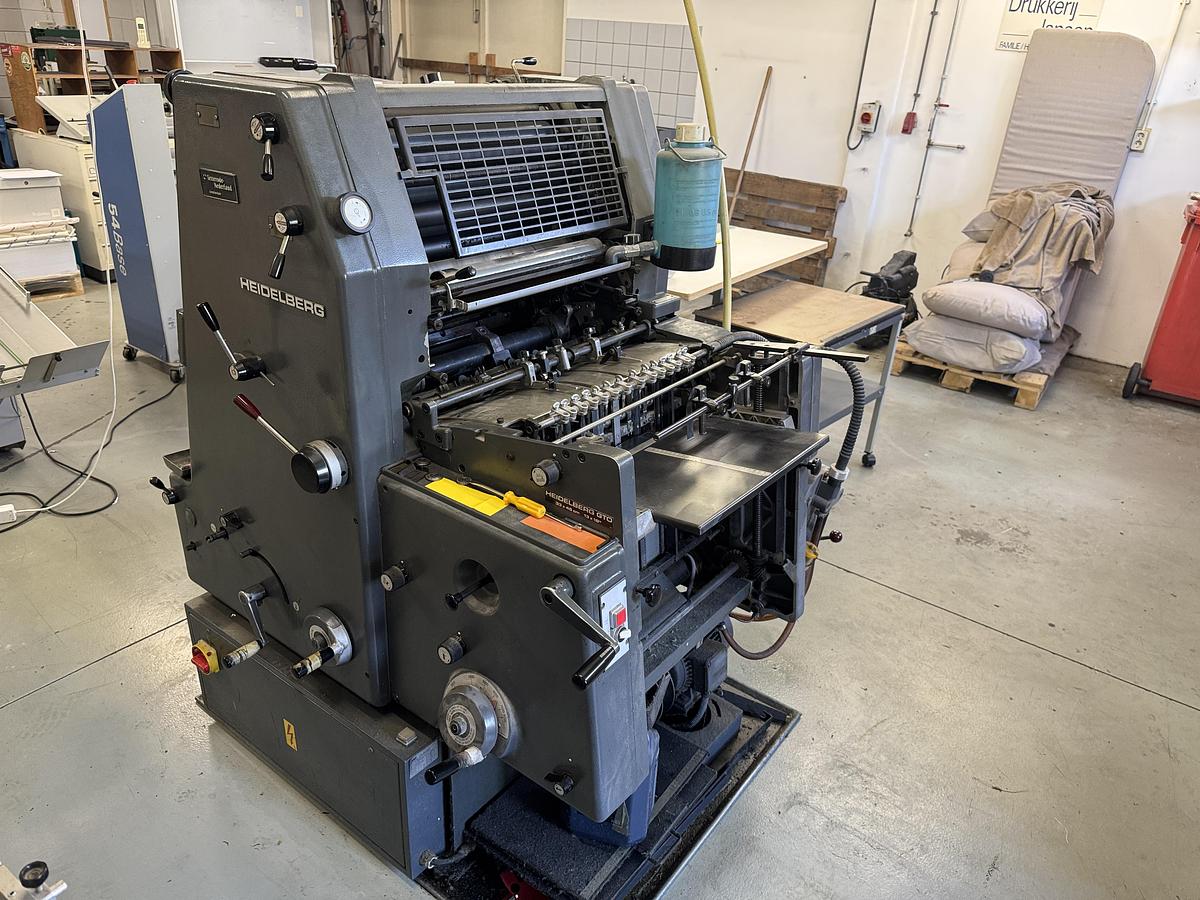 Used 1983 Heidelberg GTO46 N+P