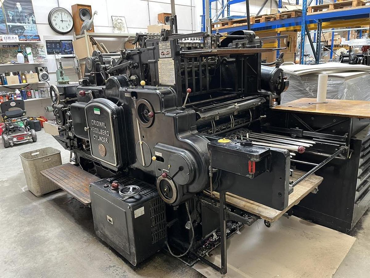 Used HEIDELBERG CYLINDER