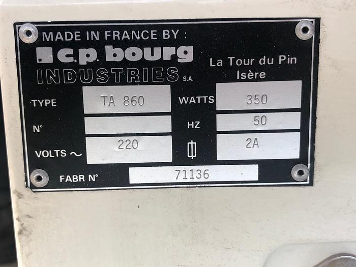 Used Bourg TA 860