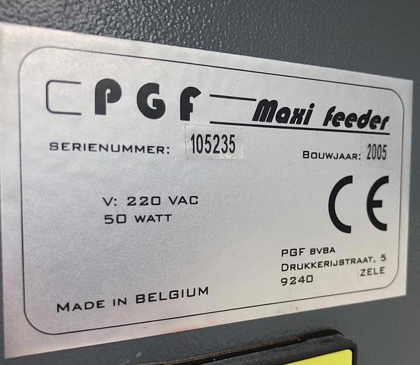 Used PGF  Maxi Feeder