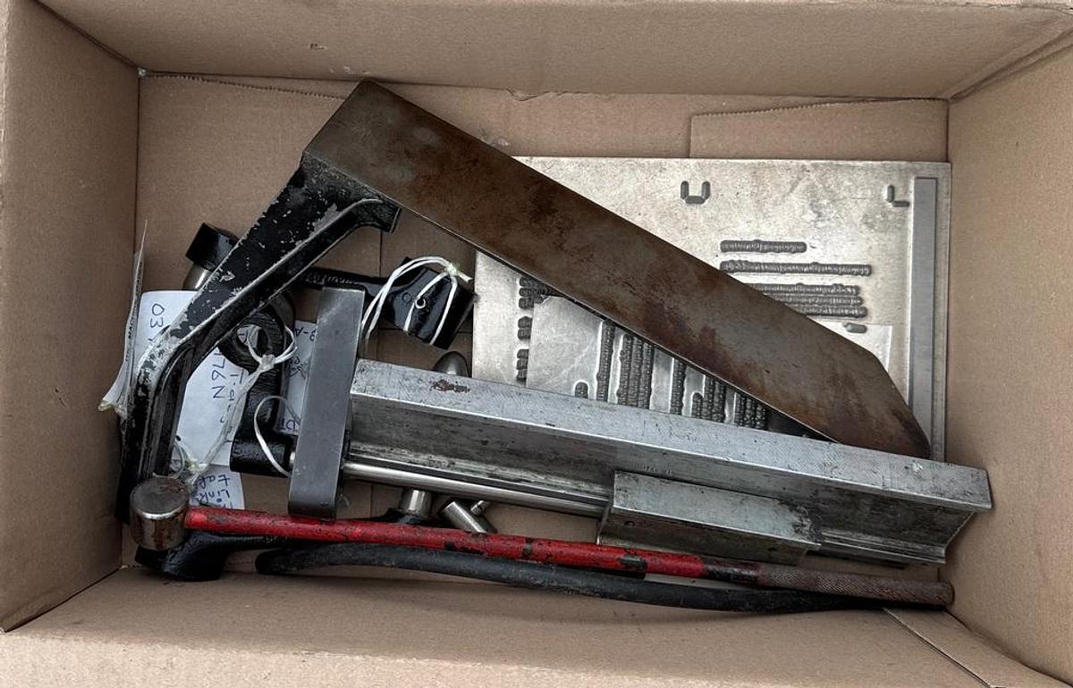 Used Heidelberg T platen 26x38 cm