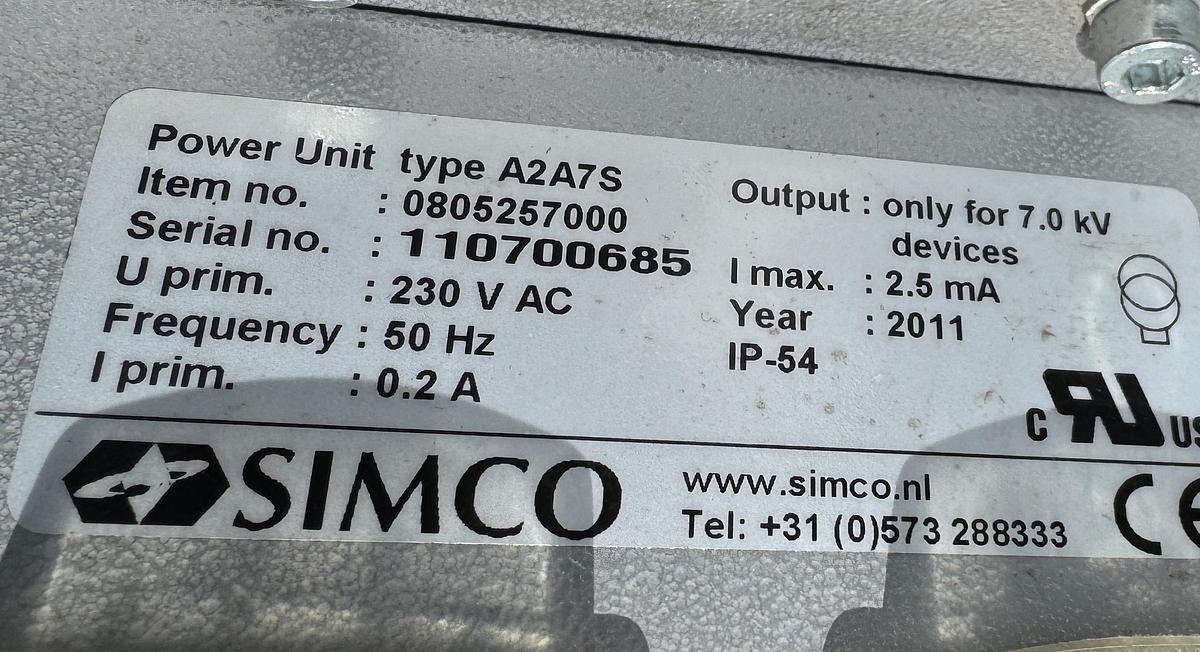 Used 2011 Simco AS-20