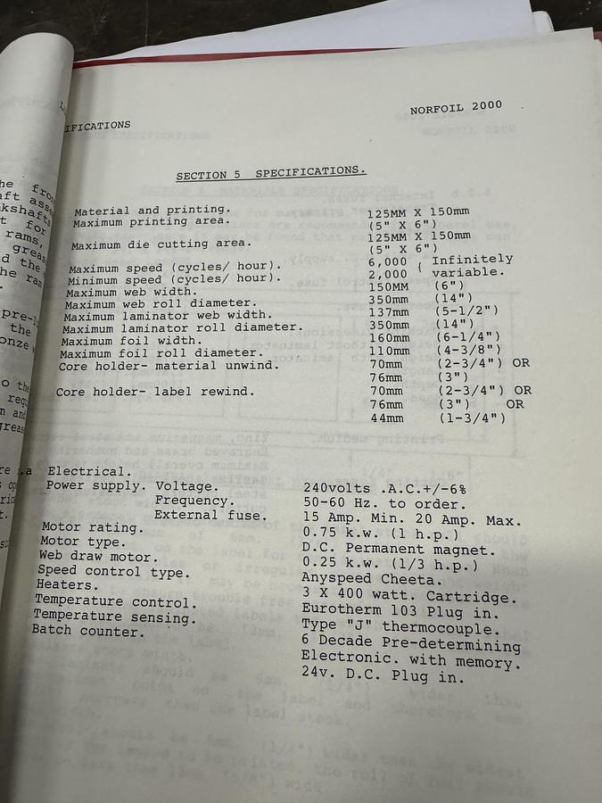 Used 1990? Norfoil 2000