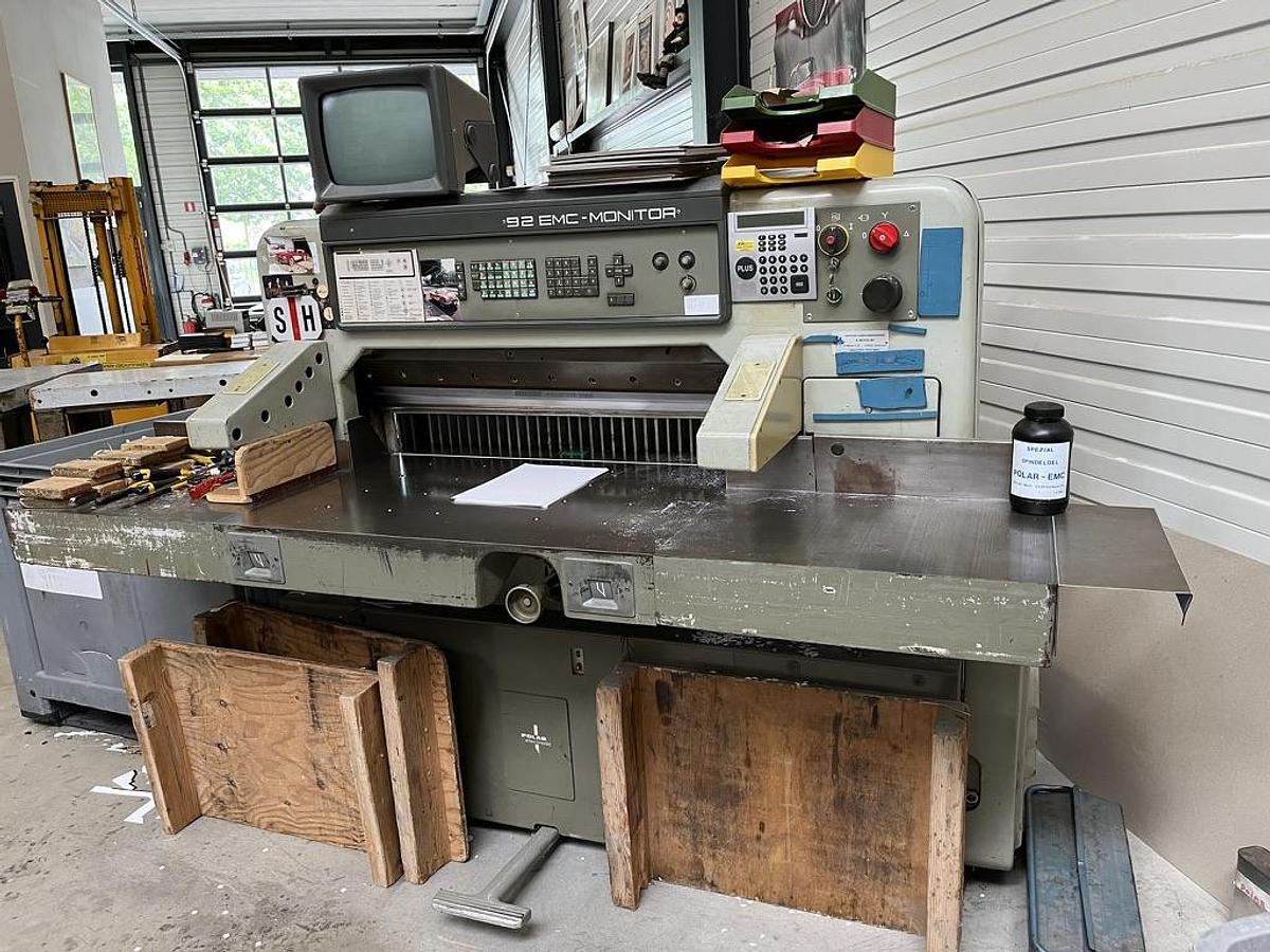 Used Paper Cutter