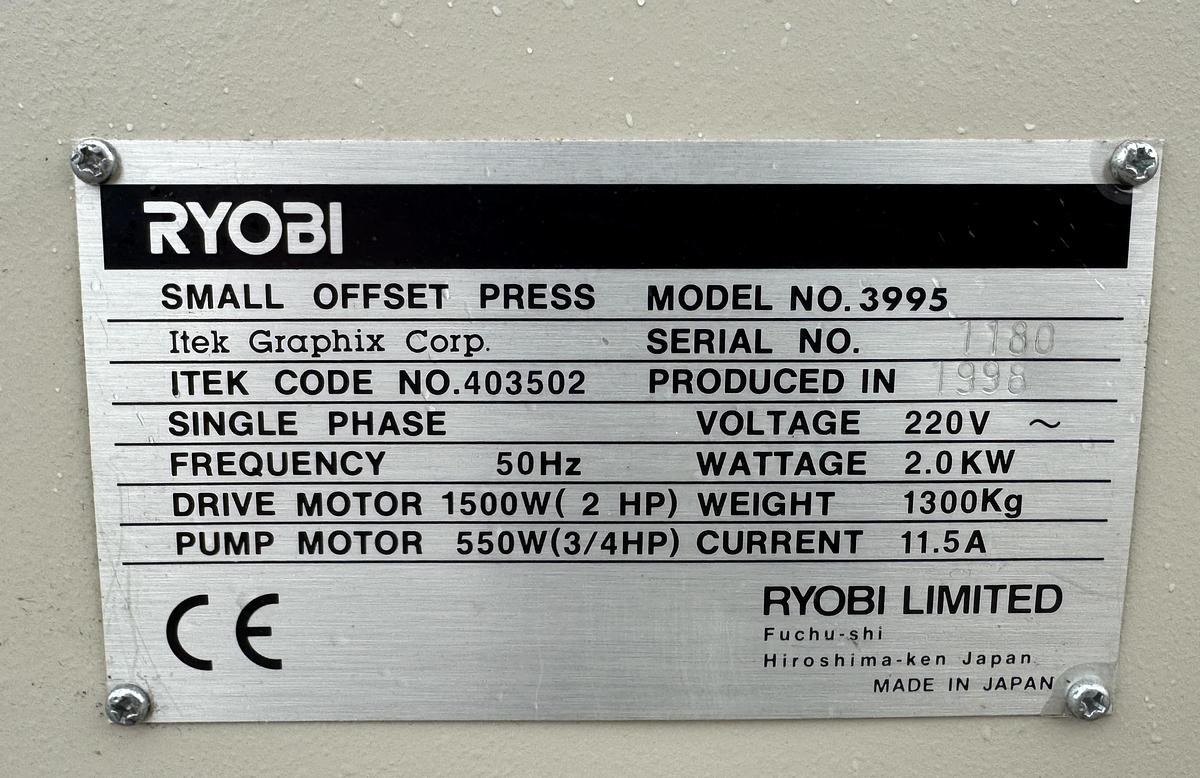 Used Ryobi 3302H