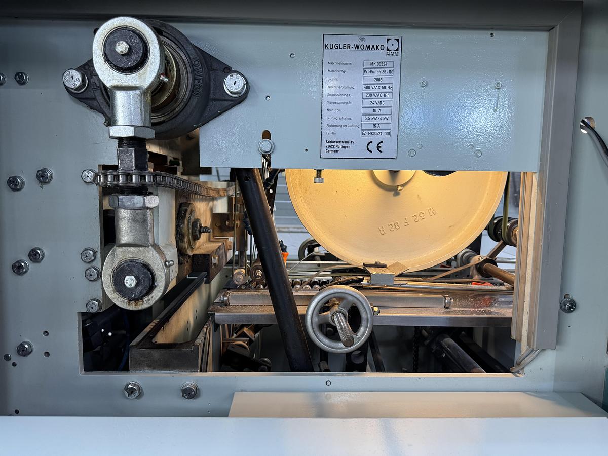 Used Kugler-Womako ProPunch 36-110
