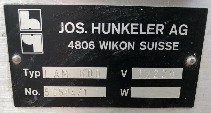 Used Hunkeler  LAM600