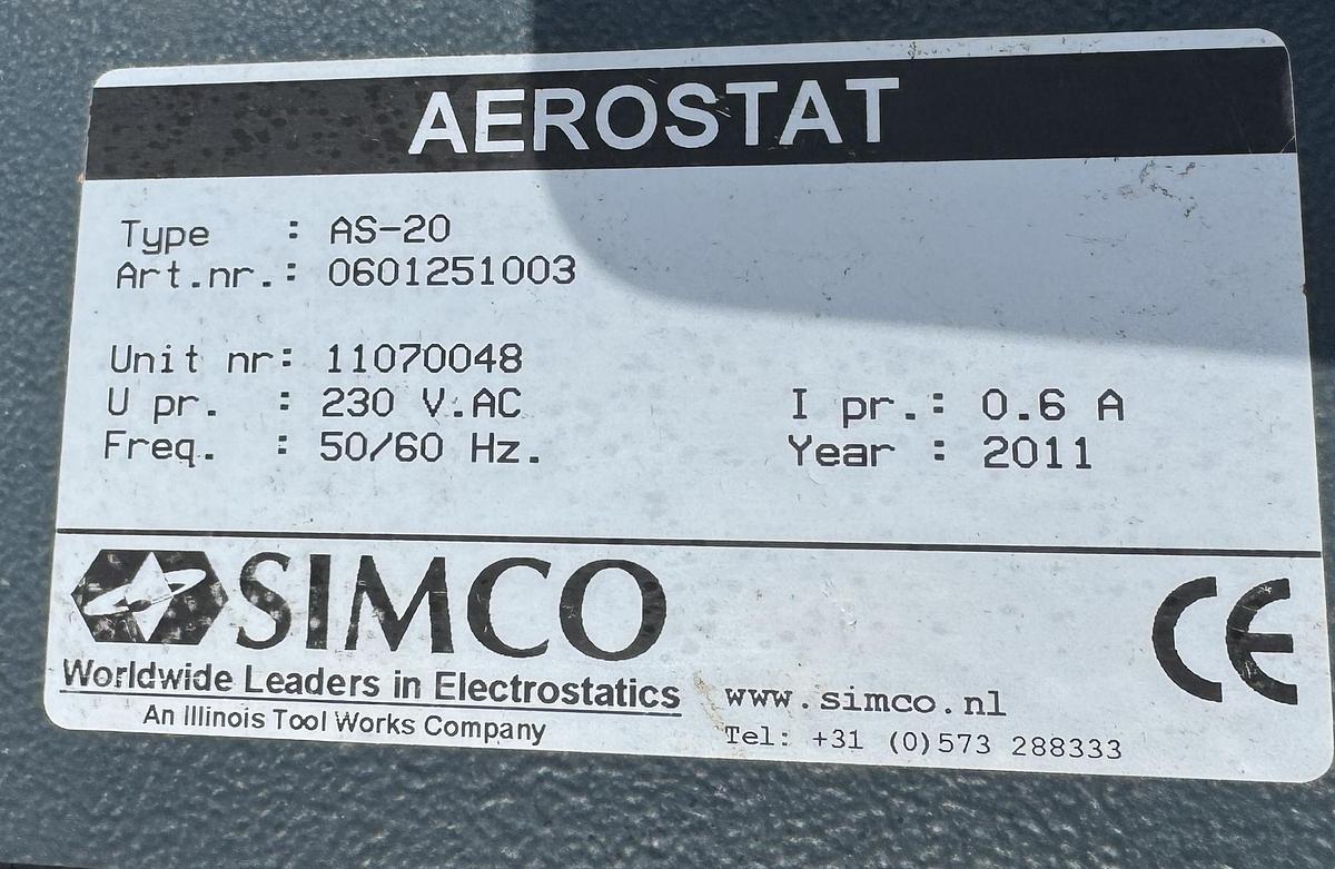 Used 2011 Simco AS-20