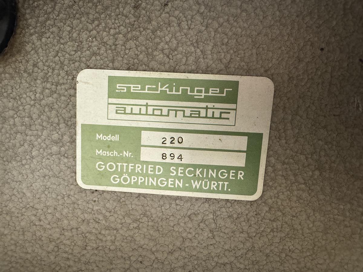 Used 1985 Seckinger 220