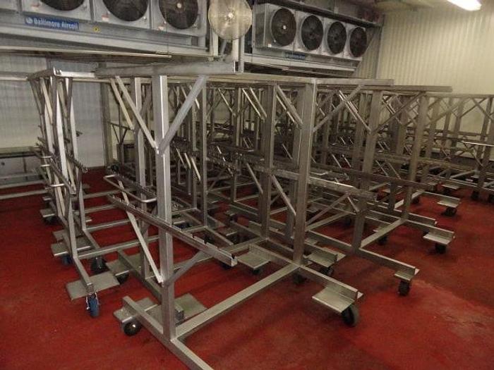 Used Stainless Steel Nesting Racks, 2 tier