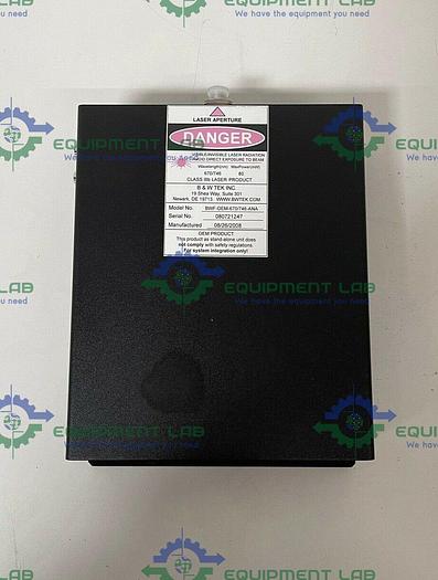 B&W Tek BWF-OEM-670/746-ANA 670/746 NM Class IIIb 80mW Fiber Optic Laser