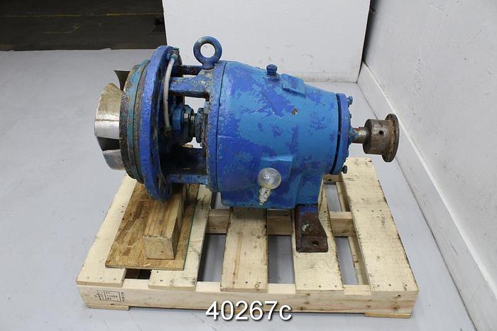 Used Goulds 3175 Pump Power End, 14" Stuffing Box, 12.5" 2/4-Vane Impeller #40267