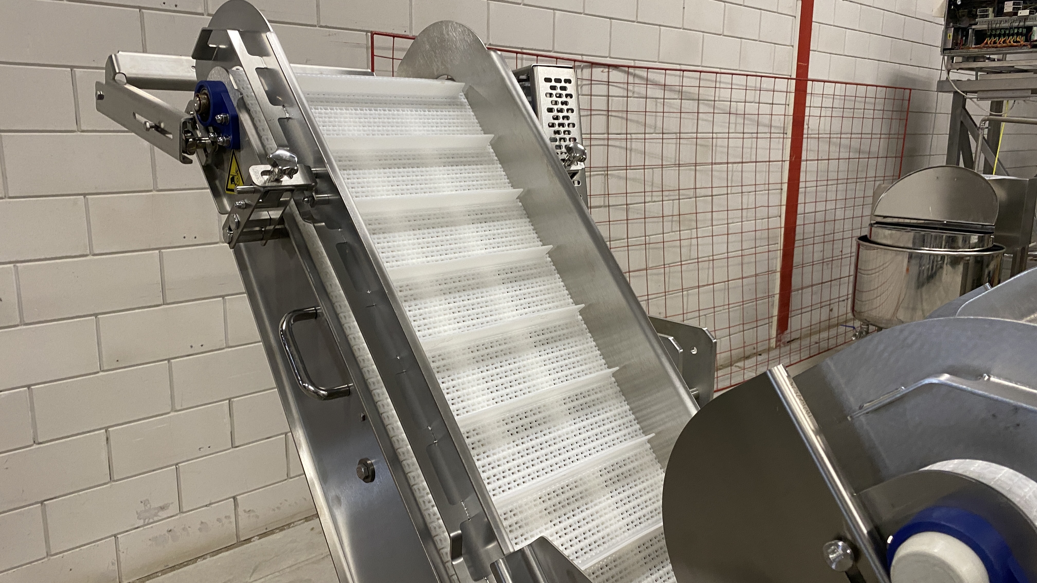 Used Multivac buffer conveyor