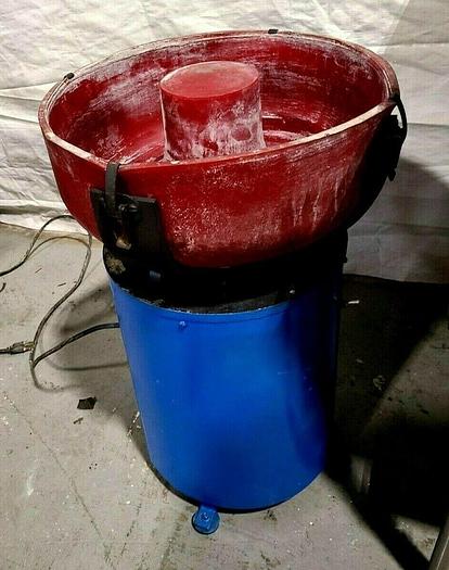 Used Refurbished Belair FM2000 Heavy Duty Vibratory Finisher Tumbler Deburring Metal