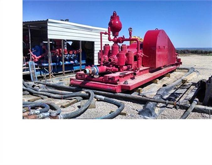 Used 0 Emsco D700 Duplex Pump