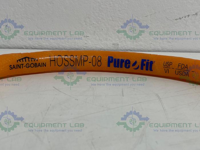 Used Saint Gobain  HOSSMP-08 Pure fit Hose w/ 1/2" Sanitary Fitting 150PSI at 20°C