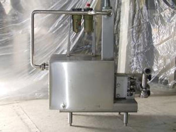 Used Lobe pump with pneumatic drive