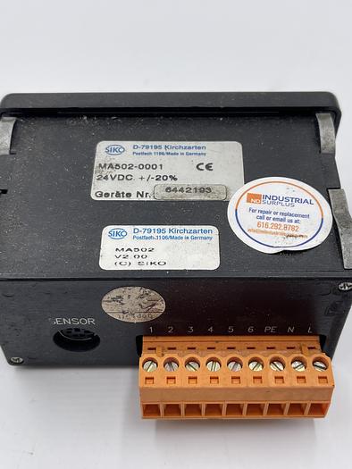 Used Siko MA502-0001 For Parts