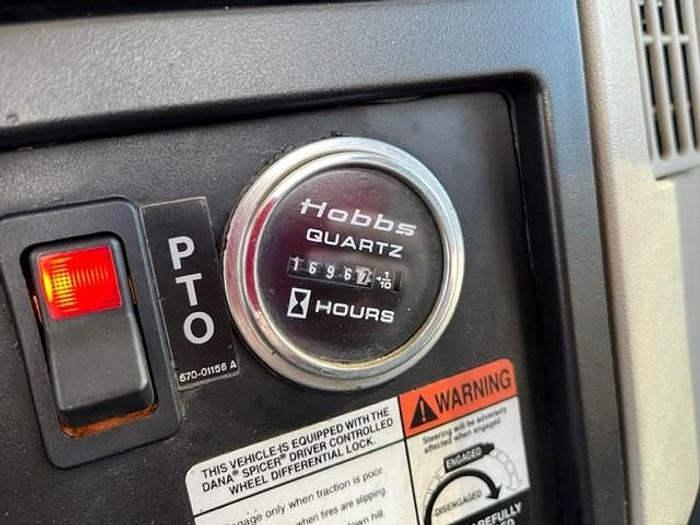 Used Altec AC38-103 38 Ton Crane Boom on 2008 International 7500 6x4 Flatbed Truck – C70823