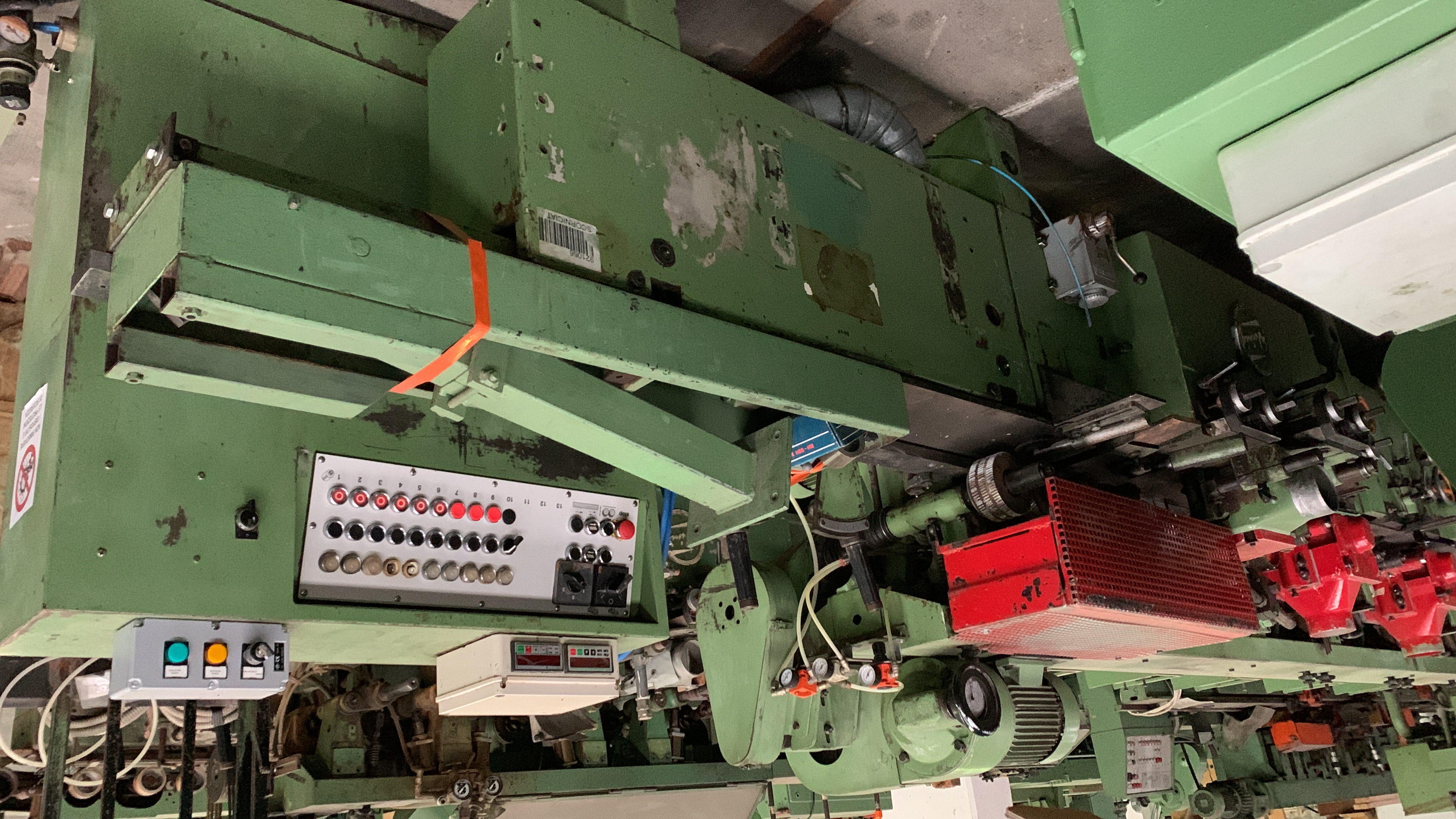 Used Scorniciatrice Weinig a 9 alberi