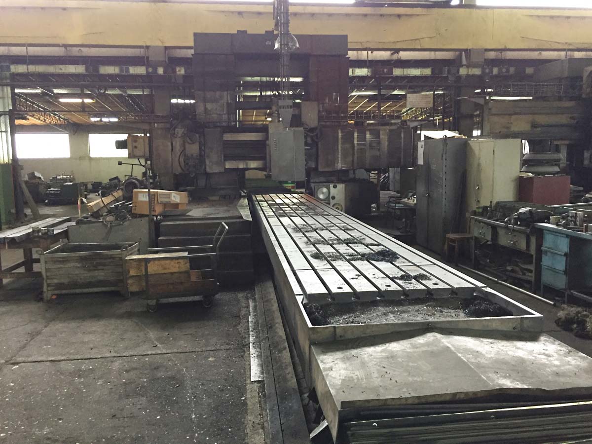 Used WMW Aschersleben FHZ 1250 - Portal Milling Machine - 1981