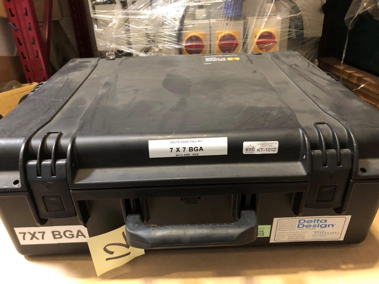 Used Delta Edge DE8000 7X7 BGA Test Handler Change Kit