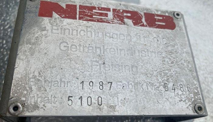 Used Tank, 1,300 Gallon, S/st, Jkt, DT/CB, Insul, D #S743888