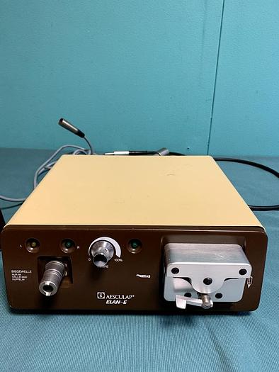 Gebraucht AESCULAP ELAN-E Chirurgiemotor GA 455 mit Fußschalter GA 139 und Biegewelle GA 176