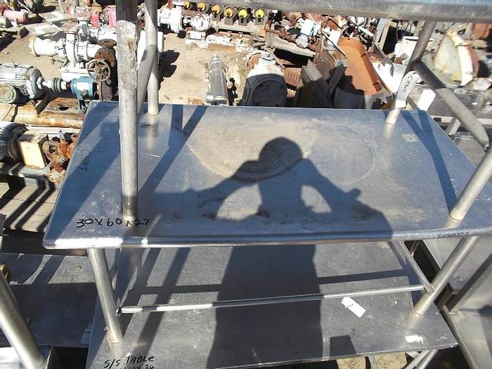 Used Table, Prep, 36" x 5', S/st, #S740269