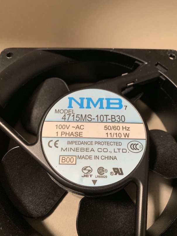 Used NMB-MAT Fan 4715MS-10T-B30